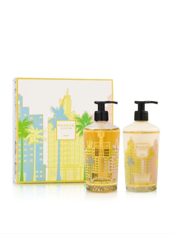 Gift Box // Body & Hand Lotion and Shower Gel - "Miami"