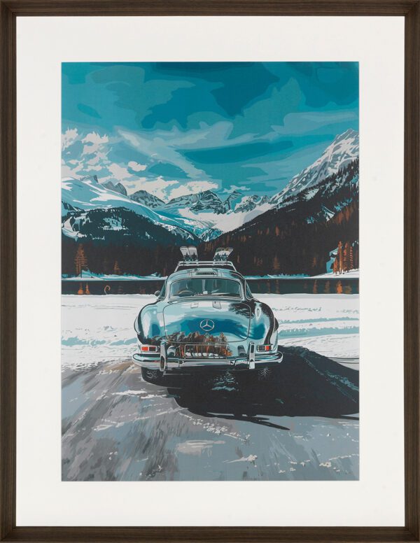 Slika - "Mercedes on Ice St. Moritz "