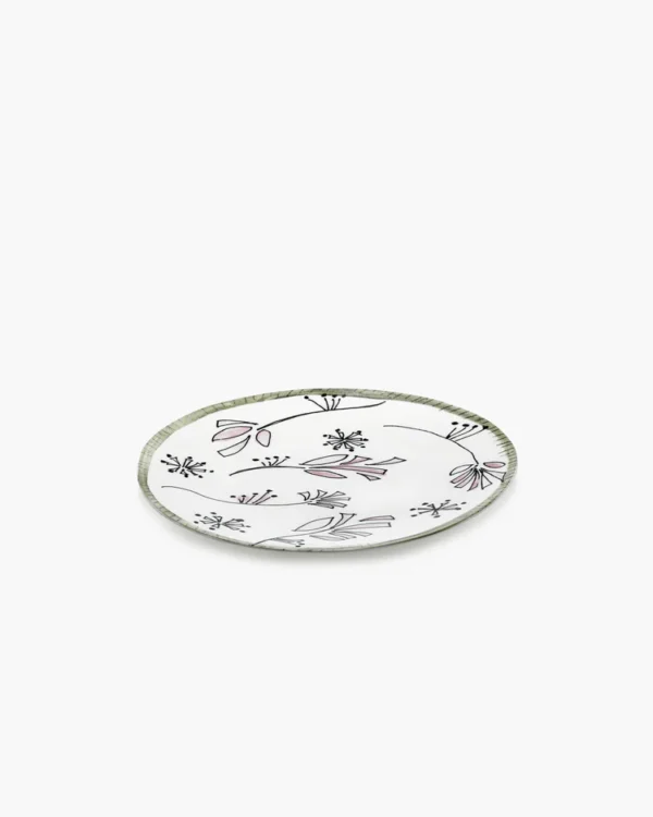 Tanjir // Dinner Plate L (set od 2) – „Midnight Flowers“ // „Fiore Rosa“ - Image 5