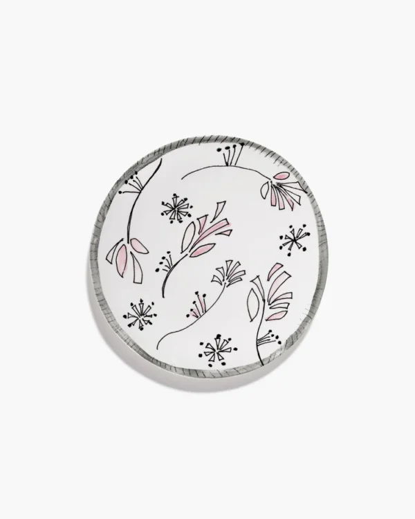 Tanjir // Dinner Plate L (set od 2) – „Midnight Flowers“ // „Fiore Rosa“