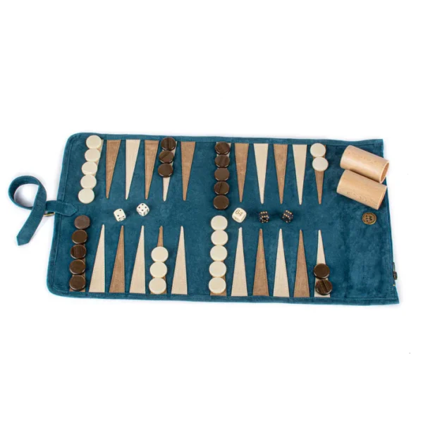 Igra // Bekgemon – „Premium Handcrafted“ // „Roll-Up set – Blue suede“ - Image 2