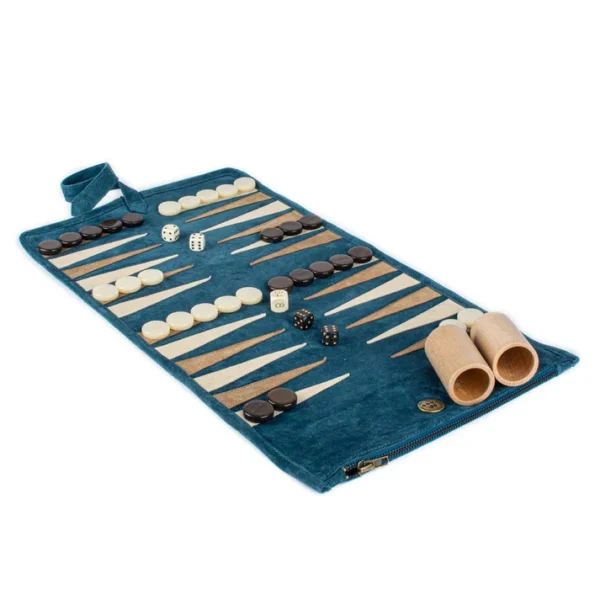 Igra // Bekgemon – „Premium Handcrafted“ // „Roll-Up set – Blue suede“ - Image 6