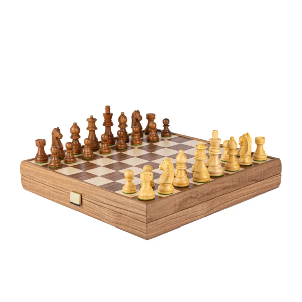 Igra // Šah - Handcrafted with Staunton chessmen// "Walnut" - Image 7