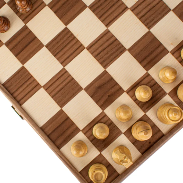 Igra // Šah - Handcrafted with Staunton chessmen// "Walnut" - Image 4