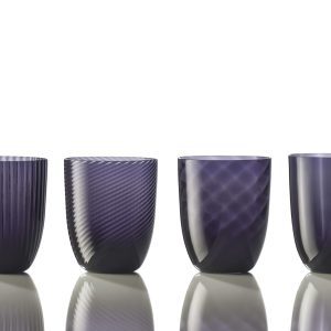 Čaša za vodu // set od 6 // Idra - Periwinkle