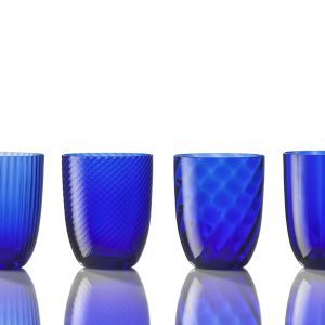 Čaša za vodu // set od 6 // Idra - Blue