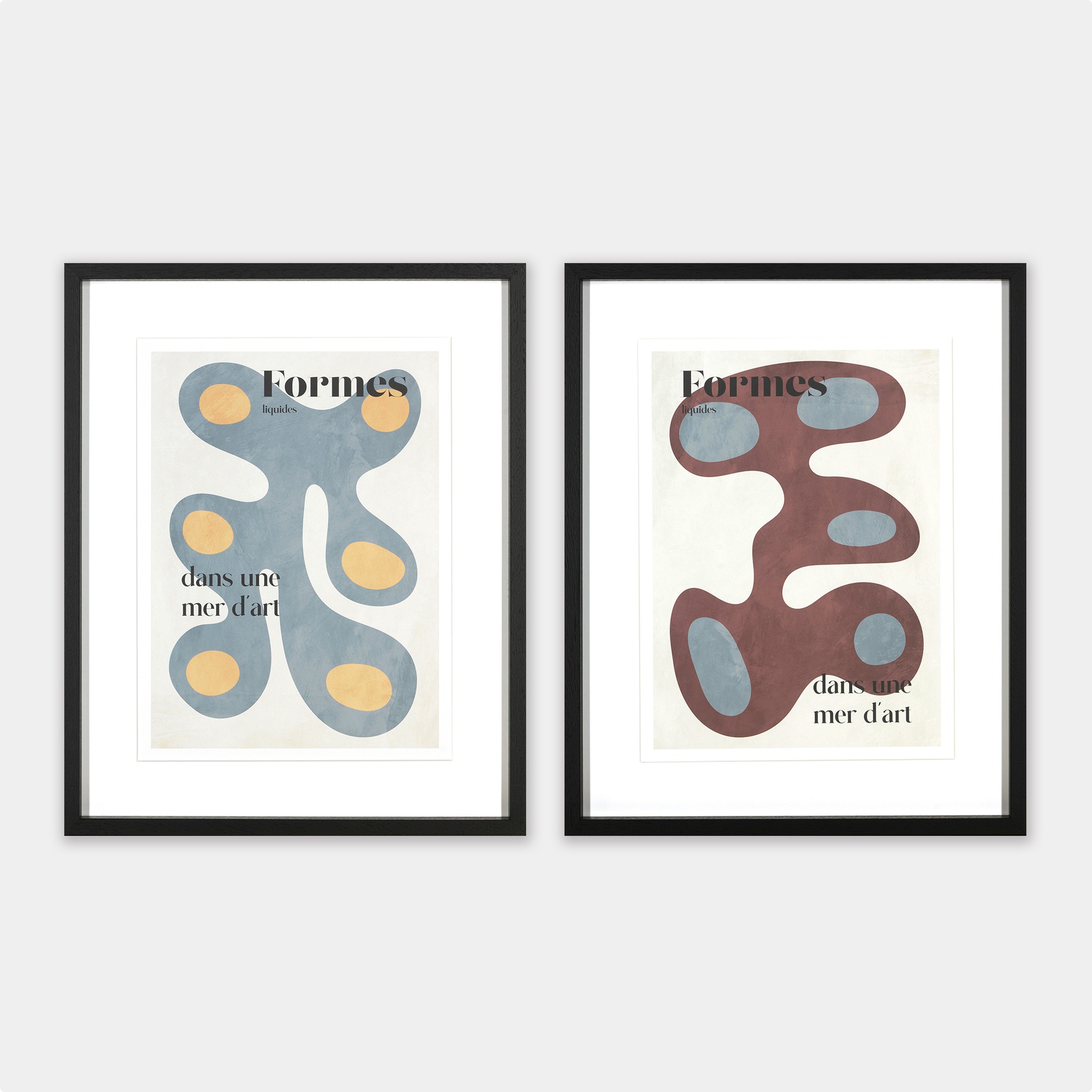 Slika - ''Formes Liquides II'' - Slika 2