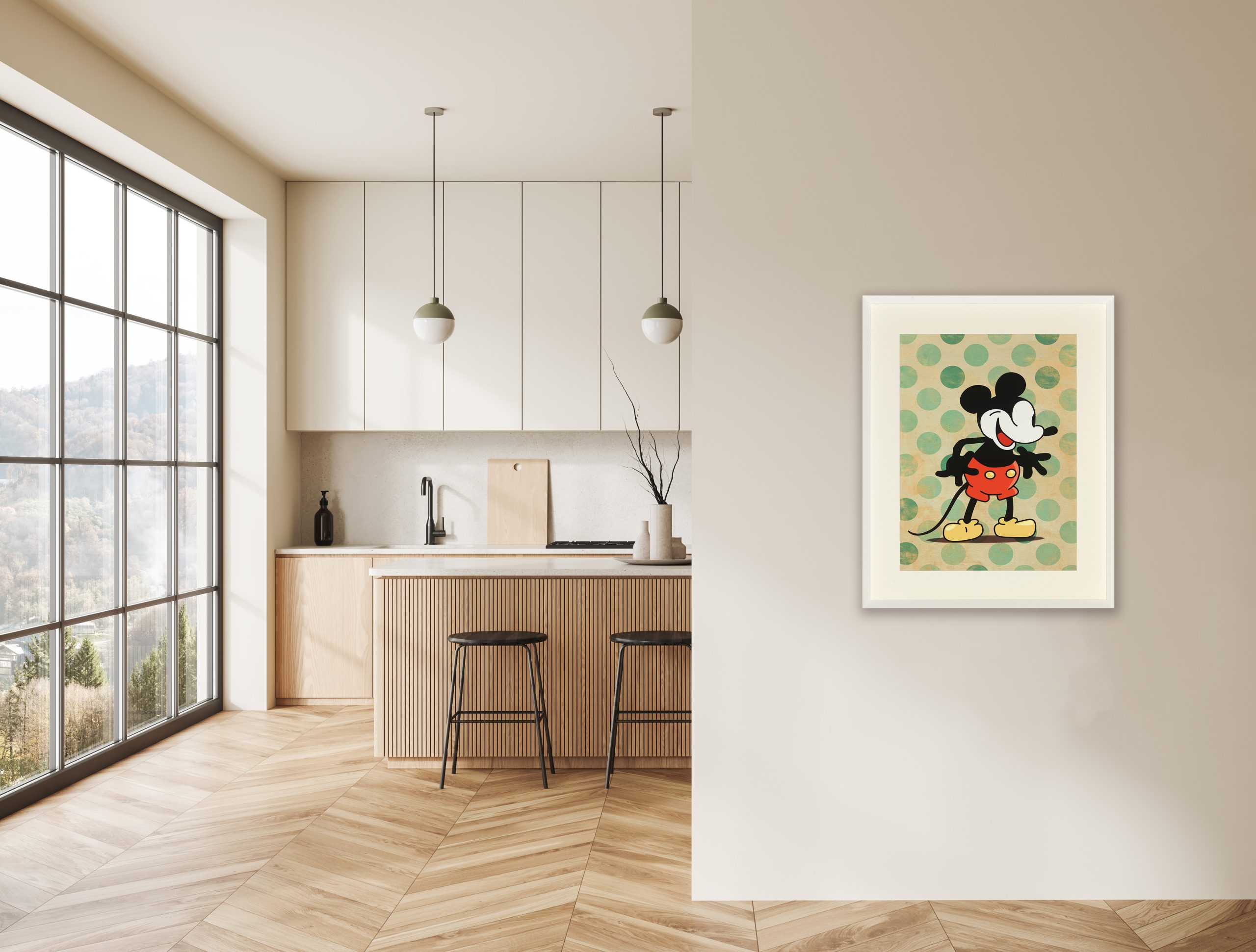 Slika - ''Polka Dot Mickey'' - Slika 2