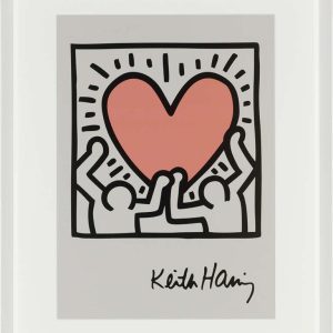 Slika - ''Keith Haring: Holding Heart''