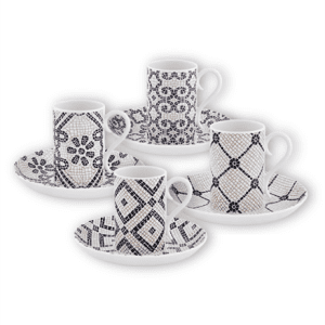 Šoljice za kafu // set od 4 // "Calcada"