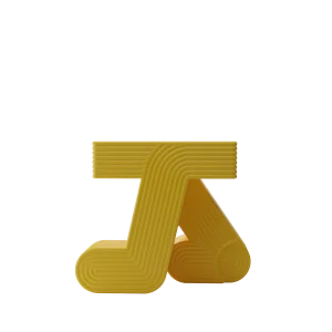 Sto - "Walking table" // Yellow