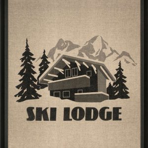 Slika – “Ski lodge“