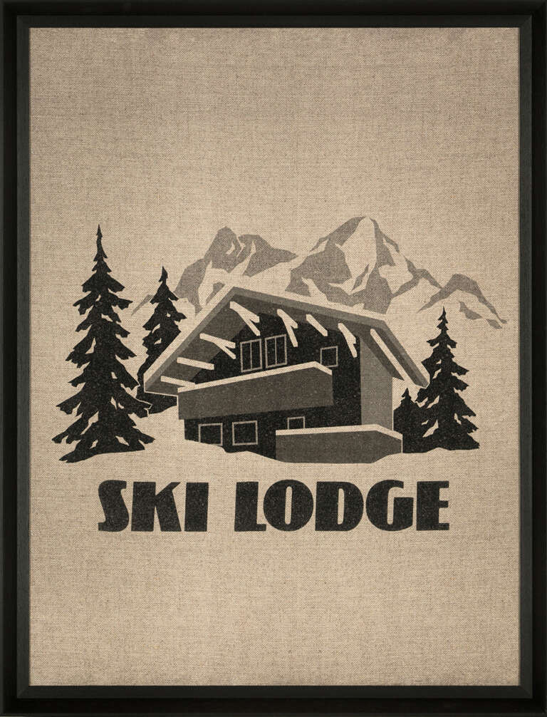 Slika – “Ski lodge“