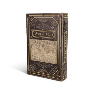 Sef - "Safe Book World Map"