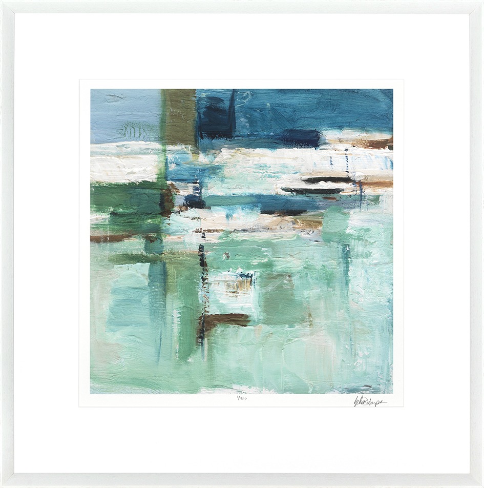 Slika - "Rainy City Horizon I"