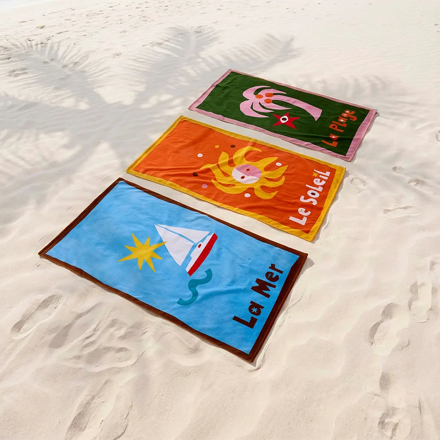 Peškir za plažu - "Playa Le Soleil" - Slika 2