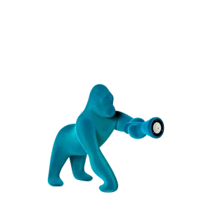 Lampa – „Kong XS Velvet Finish“ / Light blue