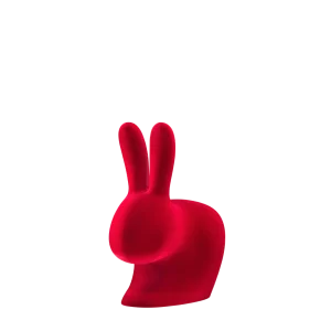 Figura - "Rabbit Baby Velvet" // Red