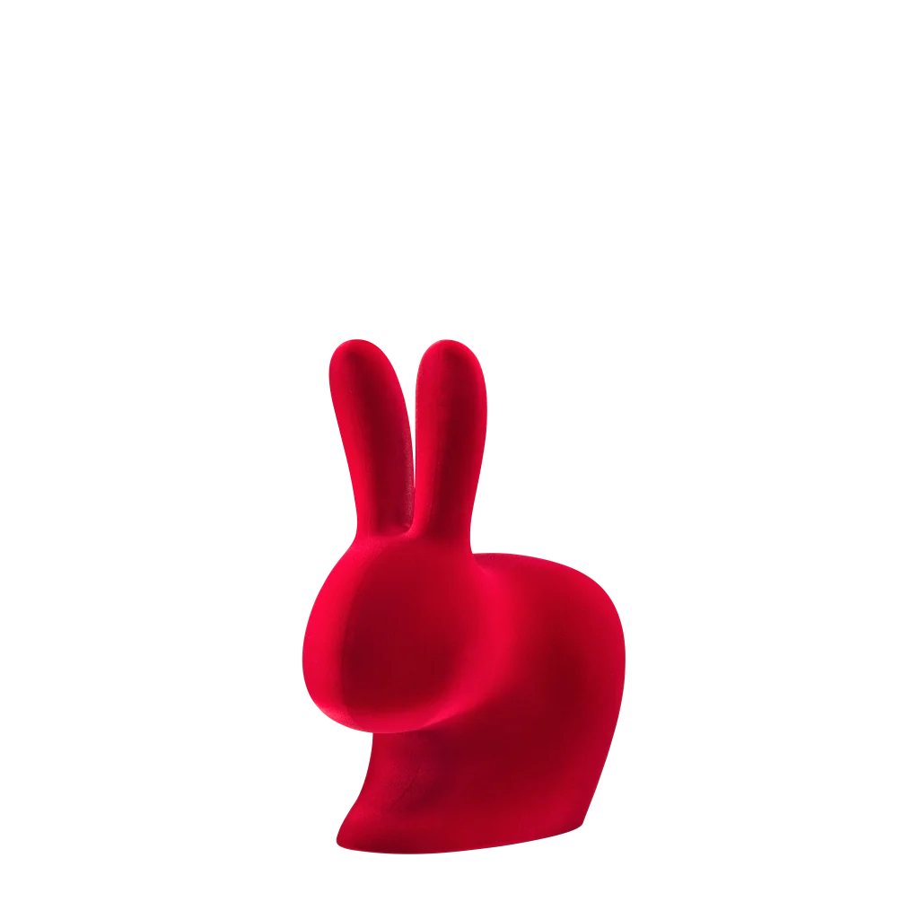 Figura - "Rabbit Baby Velvet" // Red