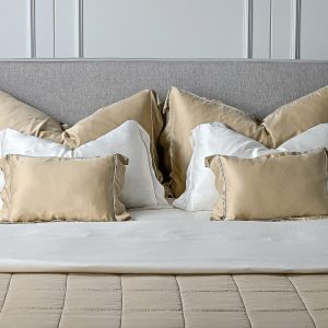 Jastučnica // "Lazy silk" - Bianco naturale (set od 2)