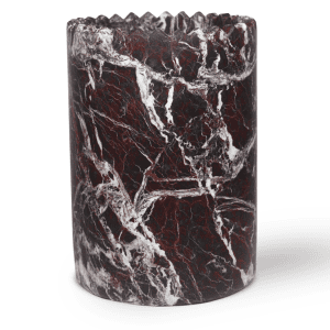 Vaza - "Triangoli" / Red Levanto Marble