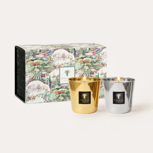 Set od 2 svece // "Aurum & Platinum Duo"
